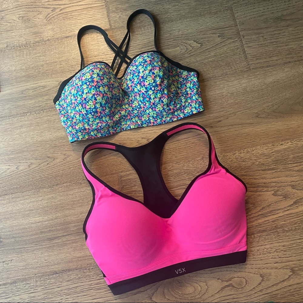 2 Victoria’s Secret Sports Bras - like new